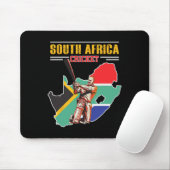 Südafrikanisches Tsman-Shirt - Südafrika Cricket C Mousepad (Mit Mouse)