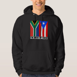 Südafrikanisches und puerto-amerikanisches Erbe Sü Hoodie