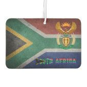 Südafrikanisches Wappen Autolufterfrischer (Rückseite)