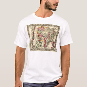 SüdAmericaPanoramic MapSouth Amerika 2 T-Shirt