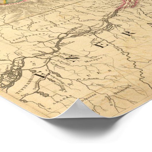 Südamerika 10 poster (Ecke)