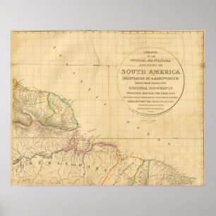 Südamerika 10 poster