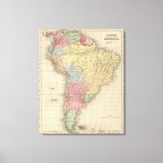 Südamerika 11 leinwanddruck (Vorderseite)