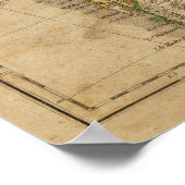 Südamerika 12 poster (Ecke)