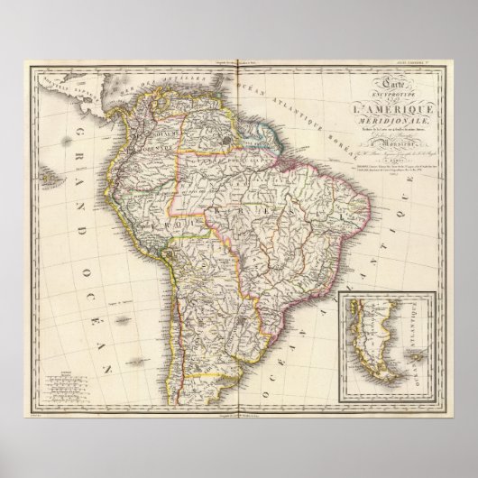 Südamerika 12 poster (Vorne)