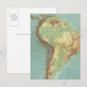 Südamerika 14 postkarte (Vorne/Hinten)