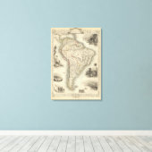 Südamerika 15 leinwanddruck (Insitu (Holzboden))