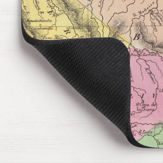 Südamerika 15 mousepad (Ecke)