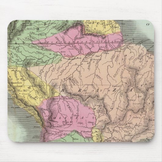 Südamerika 15 mousepad (Vorne)