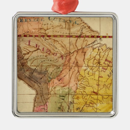 Südamerika 15 silbernes ornament (Vorne)