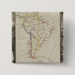 Südamerika 16 button