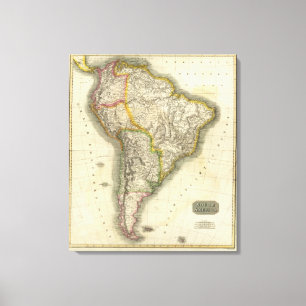 Südamerika 17 leinwanddruck