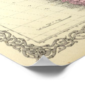 Südamerika 17 poster (Ecke)