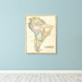 Südamerika 18 leinwanddruck (Insitu (Holzboden))