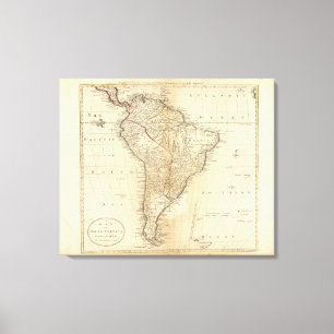 Südamerika 18 leinwanddruck