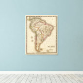 Südamerika 19 leinwanddruck (Insitu (Holzboden))