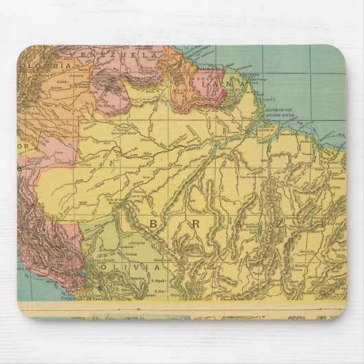 Südamerika 20 mousepad (Vorne)