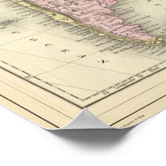 Südamerika 20 poster (Ecke)