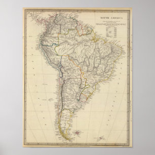 Südamerika 21 poster