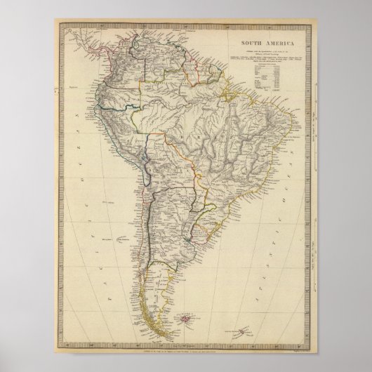 Südamerika 21 poster (Vorne)