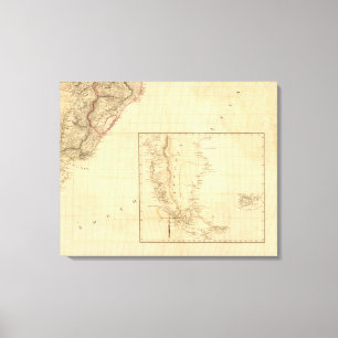 Südamerika 23 leinwanddruck