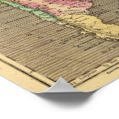 Südamerika 23 poster (Ecke)