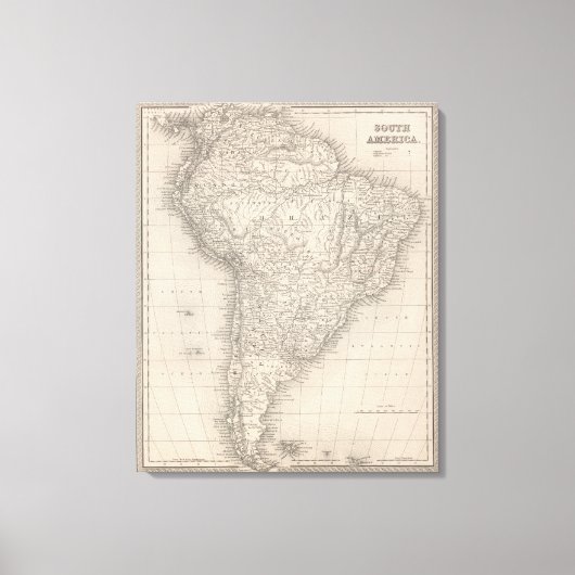 Südamerika 24 leinwanddruck (Vorderseite)