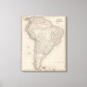 Südamerika 24 leinwanddruck