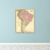 Südamerika 25 leinwanddruck (Insitu (Holzboden))