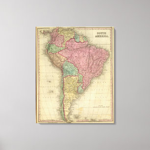 Südamerika 25 leinwanddruck