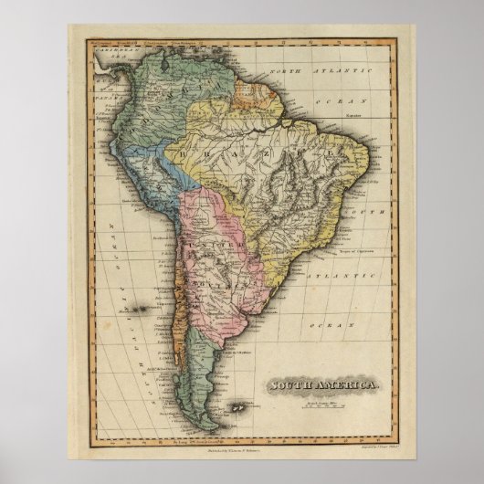 Südamerika 25 poster (Vorne)