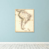 Südamerika 26 leinwanddruck (Insitu (Holzboden))