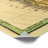 Südamerika 26 poster (Ecke)