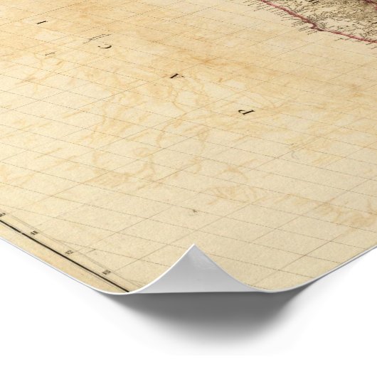 Südamerika 27 poster (Ecke)