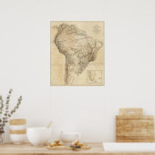 Südamerika 27 poster (Küche)