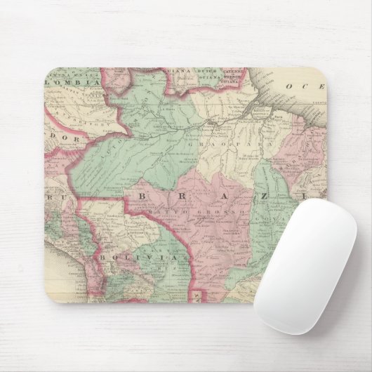 Südamerika 2 mousepad (Mit Mouse)