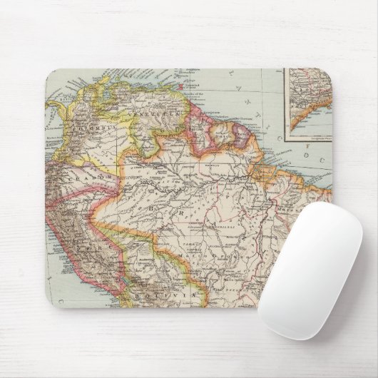 Südamerika 2 mousepad (Mit Mouse)