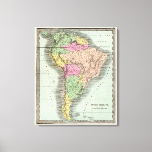 Südamerika 31 leinwanddruck (Vorderseite)