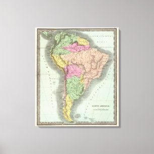 Südamerika 31 leinwanddruck