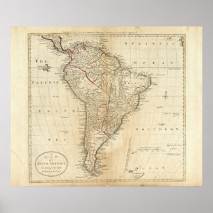 Südamerika 32 poster