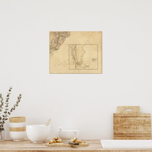 Südamerika 32 poster (Küche)