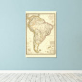 Südamerika 33 leinwanddruck (Insitu (Holzboden))