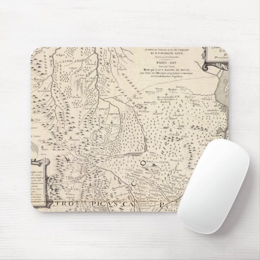 Südamerika 33 mousepad (Mit Mouse)