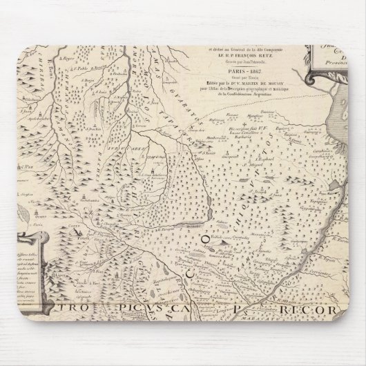 Südamerika 33 mousepad (Vorne)