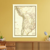 Südamerika 34 leinwanddruck (Insitu (Wohnzimmer))