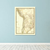 Südamerika 34 leinwanddruck (Insitu (Holzboden))