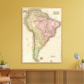 Südamerika 34 leinwanddruck (Insitu (Wohnzimmer))