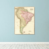 Südamerika 34 leinwanddruck (Insitu (Holzboden))