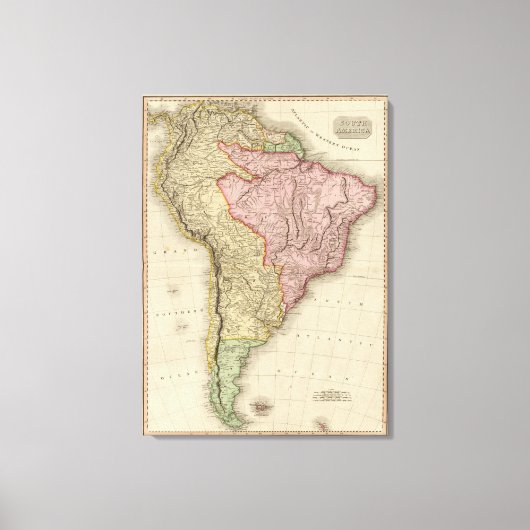 Südamerika 34 leinwanddruck (Vorderseite)