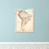 Südamerika 35 leinwanddruck (Insitu (Holzboden))